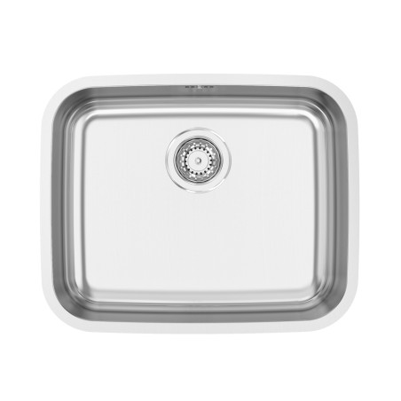 Lava louça RODI BELEM, uma pia sem escorredor, inox polido, aplicação superior ou á face, 540 x 440, MOD.600 mm