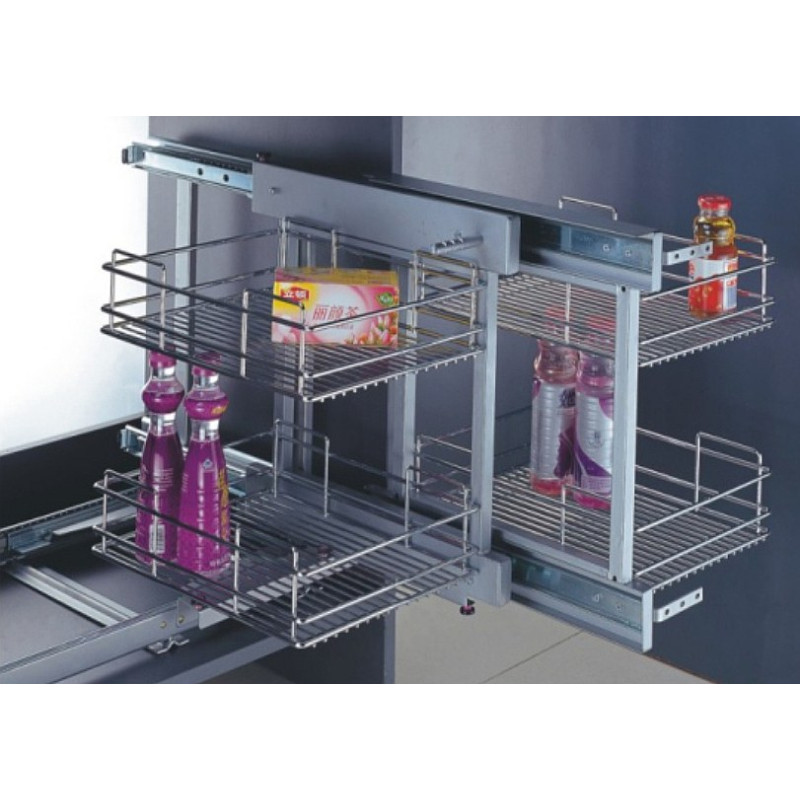 Canto mágico E4203 esquerdo sem amortecedor, P.470 x A.515, porta 400, MOD.800 mm