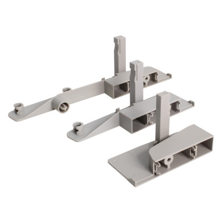 Fixador frontal O56.RED para vareta redonda, para gaveta DTC (gaveta interna), médio, A.153 mm