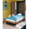 Ferragem para cama rebatível HAFELE 271.95.203, construção longitudinal (par)