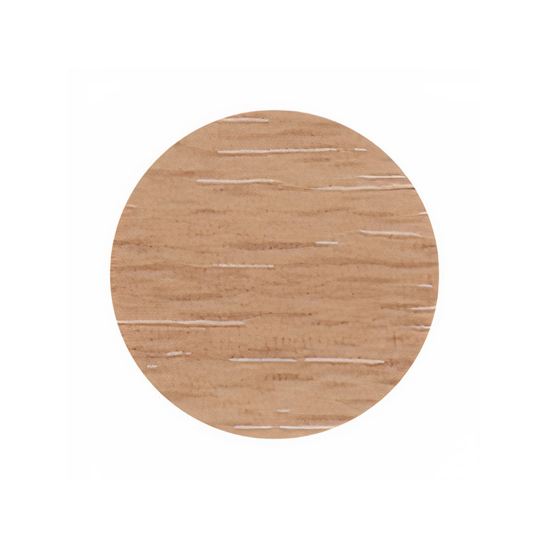 Tapa autocolante F1007 A-352, plástico faia, Ø.17 mm