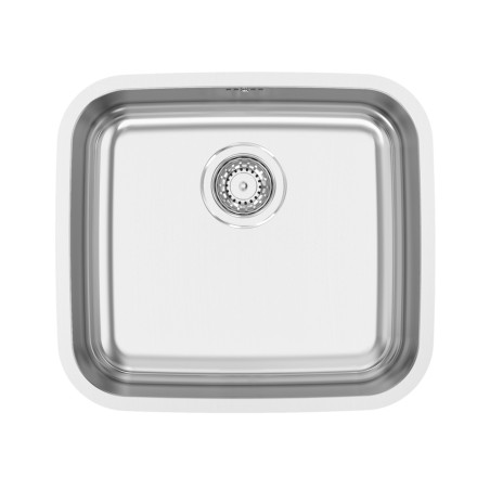 Lava louça RODI LAGUNA, uma pia sem escorredor, inox polido, aplicação inferior, 490 x 440, MOD.600 mm