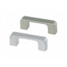 Puxador atual, asa ponte rectangular Sofima 769, zamak cromado mate, 2 furos distância 32, E.8 x A.13 x C.40 mm