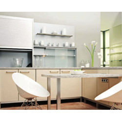 Conjunto esteira/persiana REHAU C3 779524, perfil com 20 alumínio, para painéis de 16, L.900 x A.1500 mm