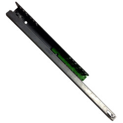 Corrediça oculta de gaveta FGV EXCEL 54.0400, extração total, C.350 mm, esquerda