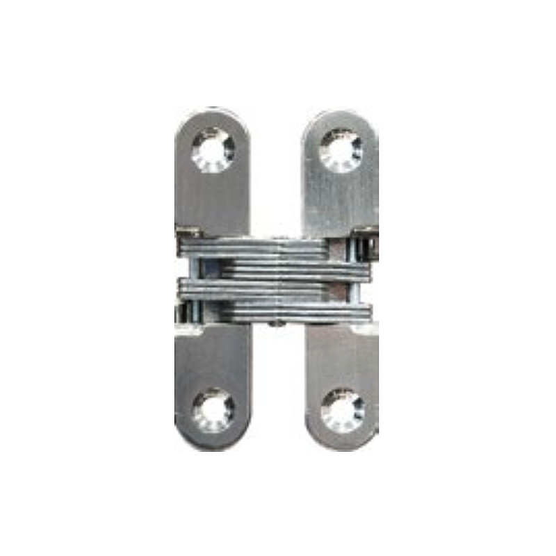 Dobradiça invisível DI70 para porta, inox, A.70 mm