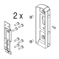 Fixadores frontais (esq./dir.) p/gaveta VAUTH-SAGEL VS SUB Basket
