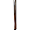 Pé para mesa, metálico cromado, base zamak, A.710 x Ø.80 mm