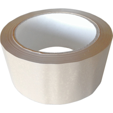 Fita adesiva/cola em rolo, PP branco, C.66 mts x L.38 mm