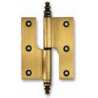 Dobradiça balanço com carrapeta Sofima 276 para porta, latão bronze, 3", A.75 x L.36 x E.2,8 mm, direita