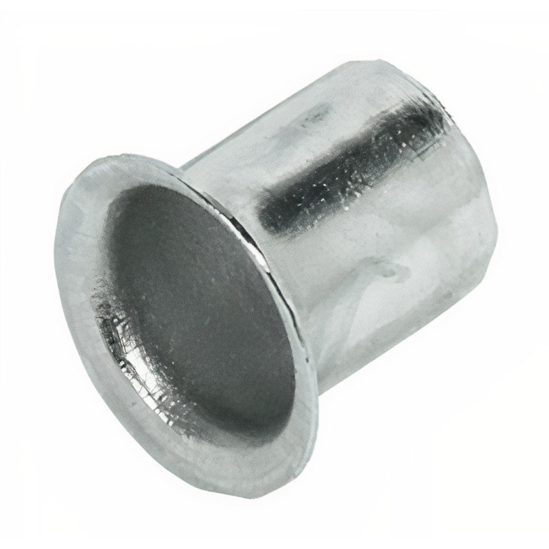 Ilhós para suporte de prateleira patilha Ø.7 HAFELE 282.50.704, aço niquelado, C.10 x Ø.7,5 mm