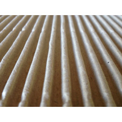 Cartão canelado, L.1,90 mt