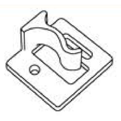 Travão 1510 para calha superior, nylon