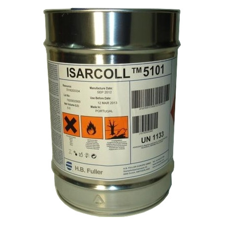 Cola de solventes de um componente à base de policloropreno H.B.Fuller-Rakoll ISARCOLL 5101, 5 kg