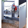 Canto mágico E4201 direito com amortecedor, P.500 x A.550, porta 450, MOD.900 mm