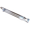 Cabide C119 para roupeiro, extensível tipo trombone, cromado, 300 x 50 x 65 mm