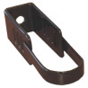 Suporte central 118 para varão de roupeiro, latonado