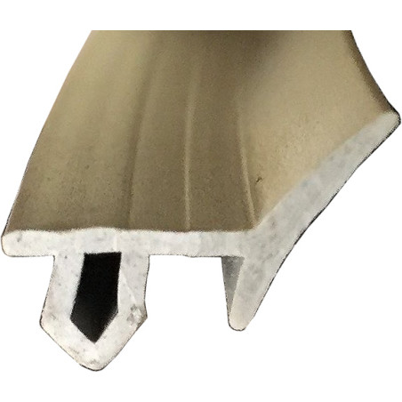 Perfil vedante borracha para rodapé alumínio