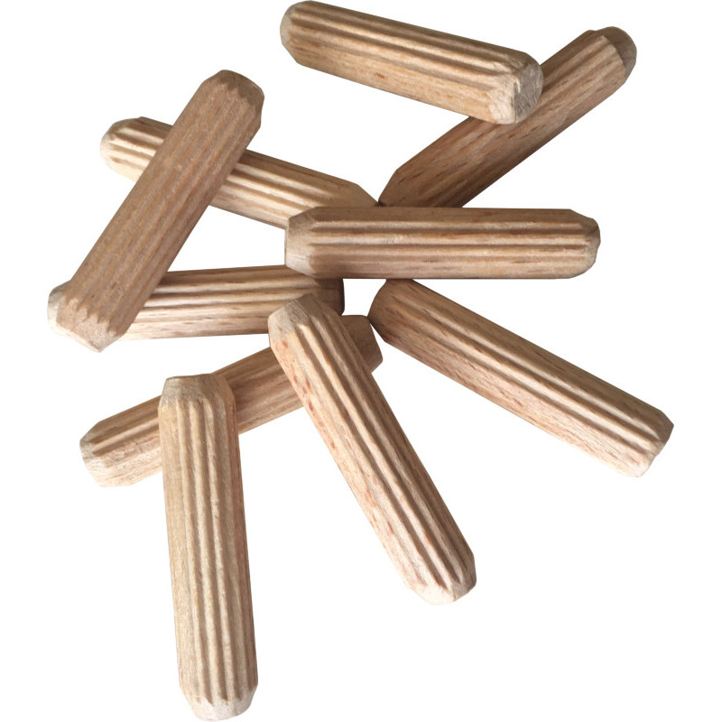 Cavilhas Artimol, madeira de faia, 8 x 35 mm