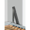 Ferragem para cama rebatível HAFELE 271.95.203, construção longitudinal (par)