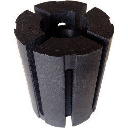 Pé para mesa, metálico cinza, base zamak, A.710 x Ø.60 mm