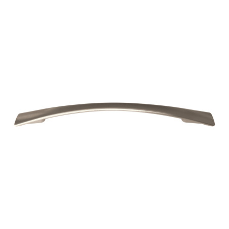 Puxador atual, asa ponte F1142 1060, zamak níquel satinado, 2 furos distância 160, E.4 x C.208 x L.17/9 x A.24 mm