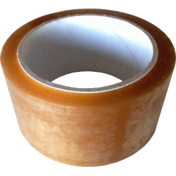 Fita adesiva/cola em rolo, PP transparente, C.66 mts x L.38 mm