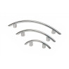 Puxador clássico, asa ponte Sofima 394, zamak cromado, 2 furos distância 96, Ø.5 x A.25 x C.132 mm