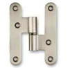 Dobradiça balanço tipo Europeia rasa Sofima 3033 para porta, latão niquel Escovado, 4", A.110 x L.45,65 x E.3 mm, direita