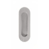 Puxador concha oval embutir F705 CH007, inox, 120 x 40 mm