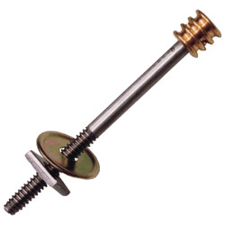 Parafuso Dona Maria para cama dourado com 140 mm