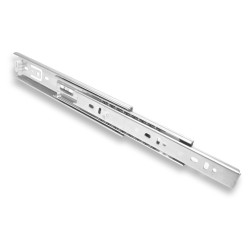 Corrediça telescópica de esferas de gaveta C86, extração total, A.45 x C.300 mm