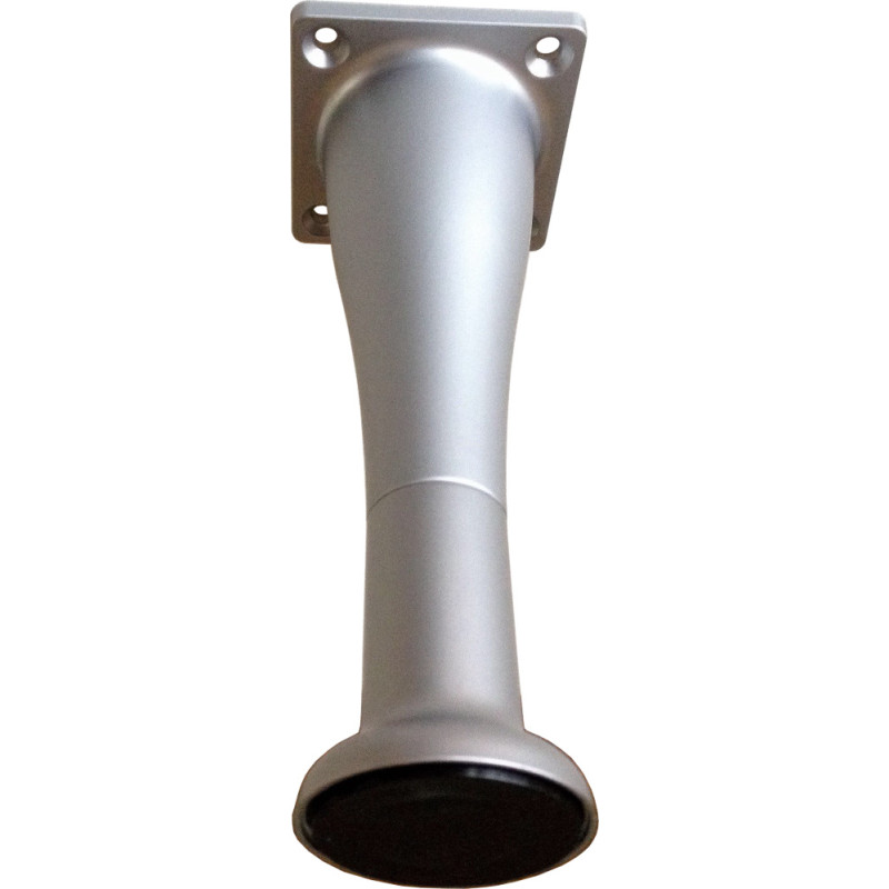 Pé para mobiliário/móveis com afinação 710, zamak, corpo oxidado bronze, base oxidado bronze, A.100 x L.50 mm