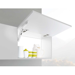 Compasso de elevação KESSEBOHMER FREElight C forte, altura/peso máx. porta 600 mm/6 kg, branco
