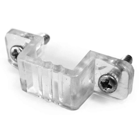 Suporte para fita LED 31930, plástico transparente