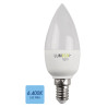 Lâmpada vela/cone LED luz fria 98328, Ø.3,6 x 10,3 cm, E14, 200°, CE.A+ 220/240V 5W 400LM 6400K