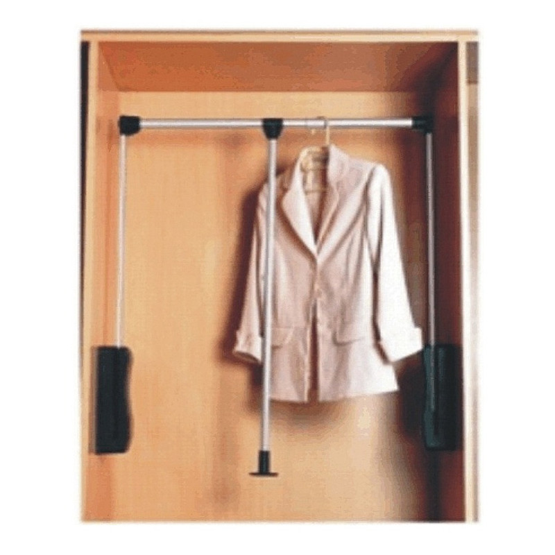 Cabide 3022 para roupeiro, extensível de 450 a 600 mm, capacidade máxima 12 kg