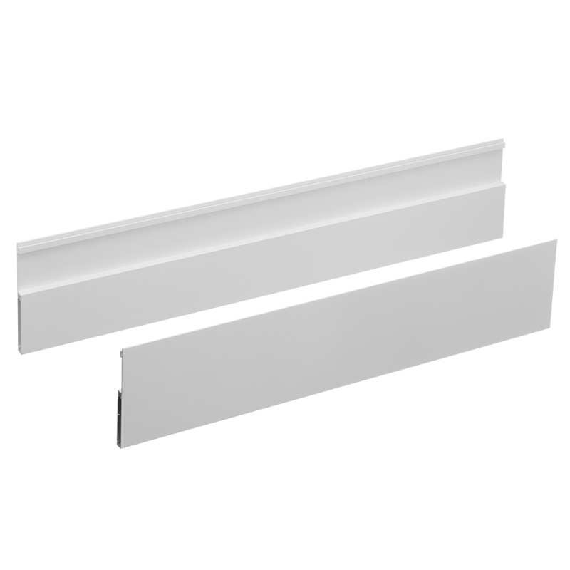 Perfil frontal p/gaveta interna STRONG StrongMax 336112, branco, A.100,5 x C.800 mm