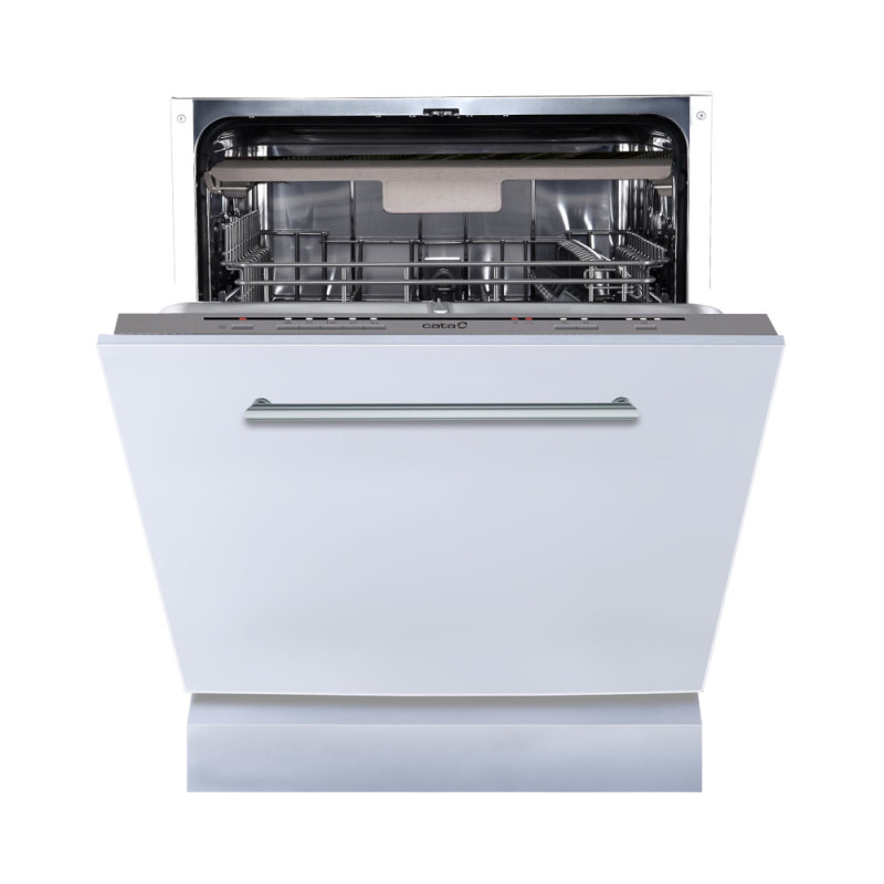 Máquina de lavar louça de encastrar CATA LVI 61014, 14 talheres, 3 cestos, 5 programas, CE.E, som 49dB, 60 cm