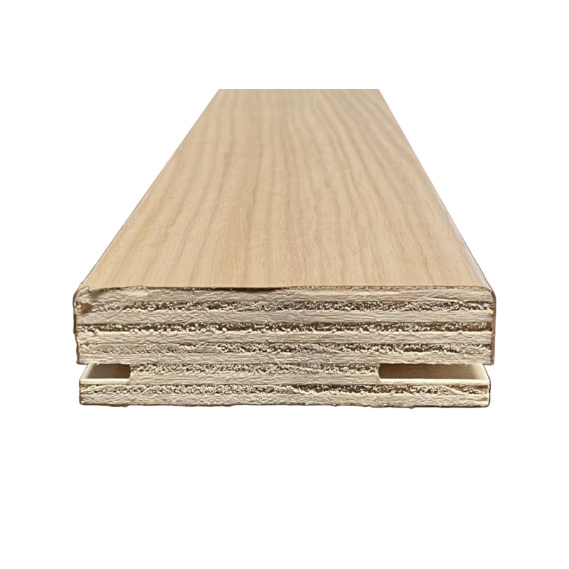 Aro de passagem, contraplacado revestido a folha de carvalho natural listado, sem verniz, C.2150 x E.30 x L.120 mm