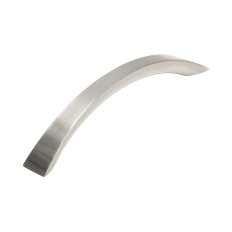 Puxador atual, asa ponte F83 M44, zamak satinado, 2 furos distância 128, E.18,7/12,3 x C.152 x A.30 mm