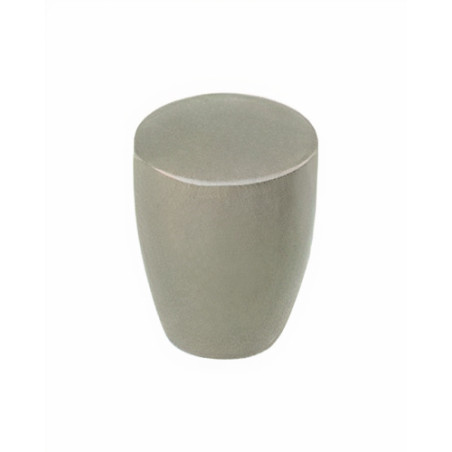 Puxador atual, cone Sofima 993, latão niquelado mate, 1 furo, Ø.18 x A.20 mm