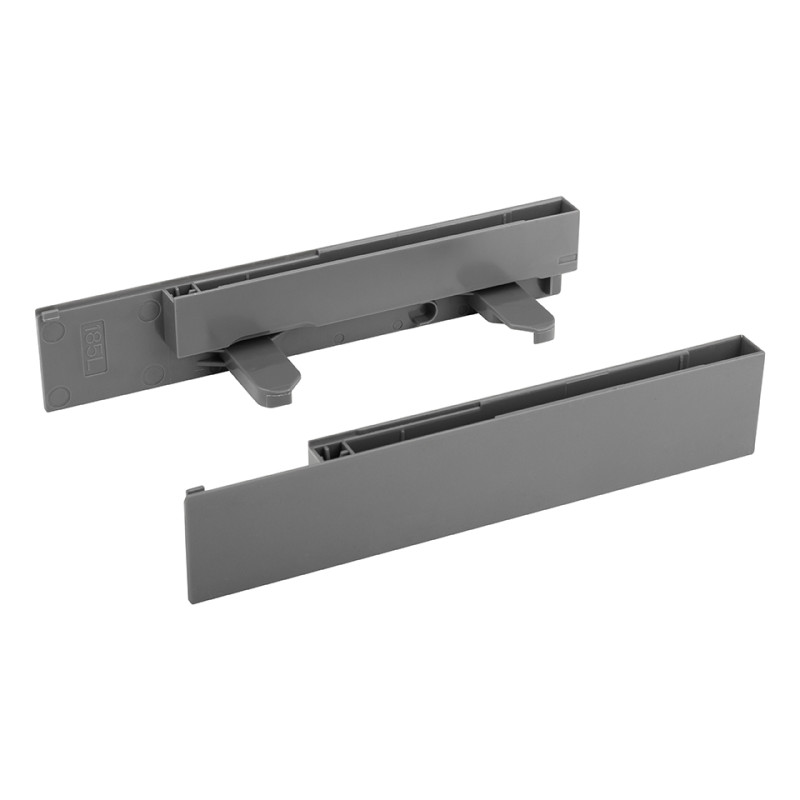 Fixador frontal p/gaveta interna vidro STRONG StrongMax 401950, antracite, A.185 mm