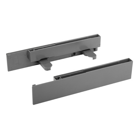 Fixador frontal p/gaveta interna vidro STRONG StrongMax 401950, antracite, A.185 mm