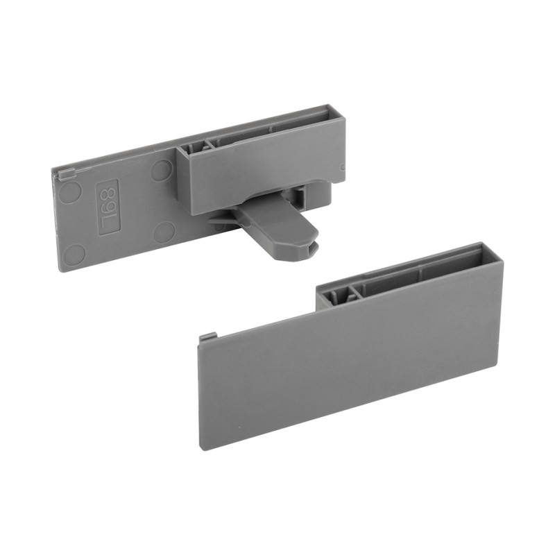 Fixador frontal p/gaveta interna vidro STRONG StrongMax 401948, antracite, A.89 mm