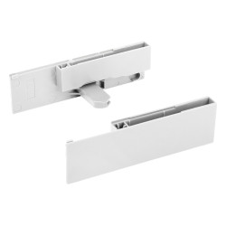 Fixador frontal p/gaveta interna vidro STRONG StrongMax 401945, branco, A.121 mm