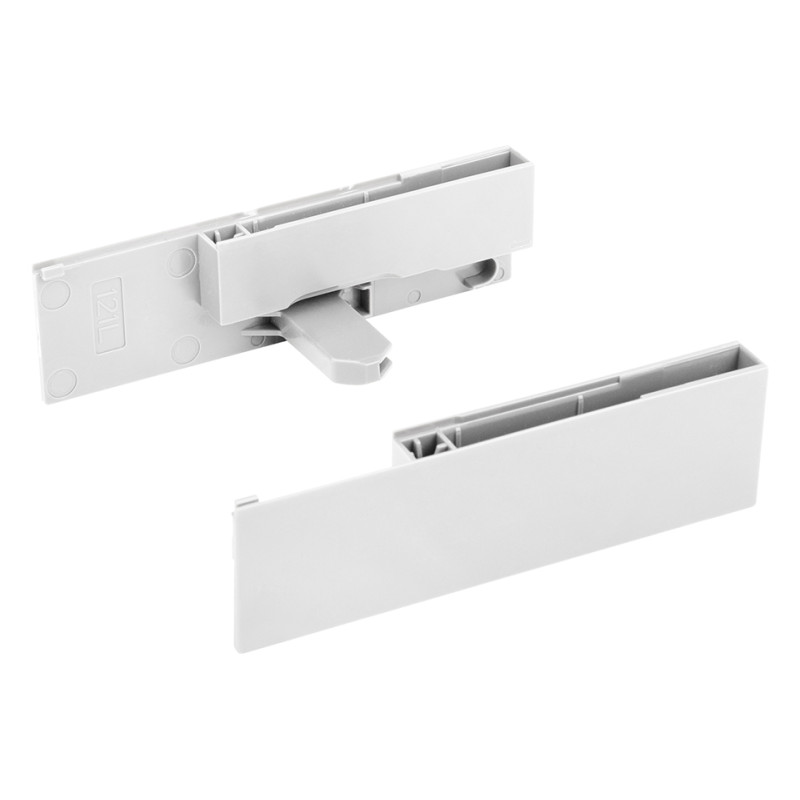 Fixador frontal p/gaveta interna vidro STRONG StrongMax 401945, branco, A.121 mm