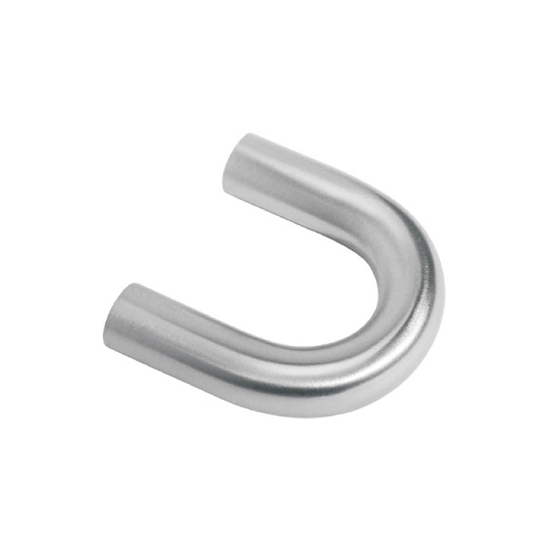 Puxador atual, asa ponte redonda JNF IN.22.211.26, aço inox satinado (AISI 304), 2 furos distância 32, Ø.10 x A.26 x C.42 mm