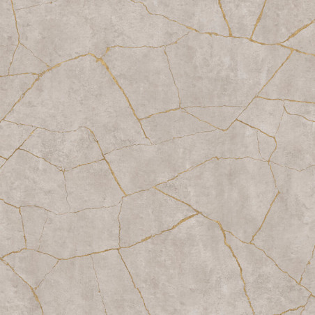 Placa ALVIC SYNCRON Porcelain, aglomerado revestido a Porcelain 01 Gold, C.2750 x L.1240 x E.18 mm