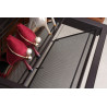 Sapateira p/roupeiro extraível c/amortecedor STRONG, castanho escuro, L.664 x P.420 x A.160, MOD.700 mm